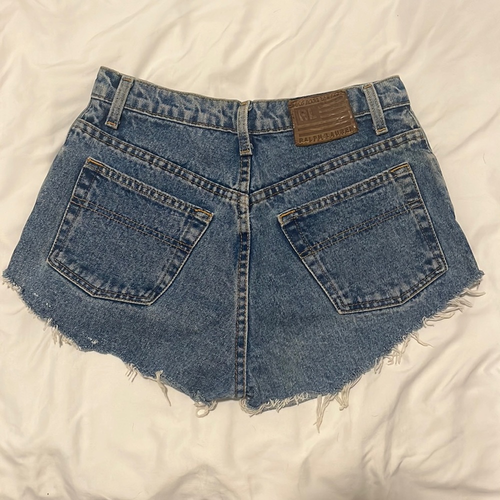 Vintage Ralph Lauren polo denim cutoffs shorts